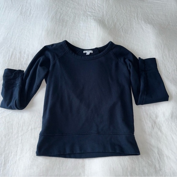 NWOT James Perse Long Sleeve Sweater in size 0. - Picture 4 of 4